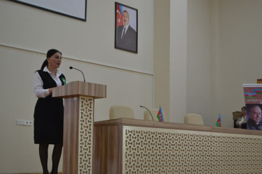 Mingəçevirdə təhsil işçilərinin Ümummilli lider Heydər Əliyevin anadan olmasının 102-ci ildönümü ilə əlaqədar “Heydər Əliyev və Qərbi Azərbaycan”mövzusunda elmi konfransı keçirilib.