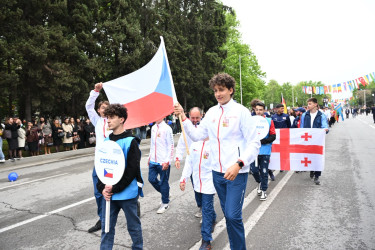 Ümummilli Lider Heydər Əliyevin 103-cü ildönümünə həsr olunan avarçəkmə və kanoe üzrə “Prezident Kuboku 2026” beynəlxalq reqatasının paradı təşkil edilib.