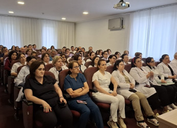 Mingəçevir Şəhər Mərkəzi Xəstəxanasında Azərbaycanın görkəmli alimi, akademik Zərifə Əliyevanın anım günü ilə əlaqədar tədbir keçirilib.