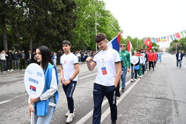 Ümummilli Lider Heydər Əliyevin 103-cü ildönümünə həsr olunan avarçəkmə və kanoe üzrə “Prezident Kuboku 2026” beynəlxalq reqatasının paradı təşkil edilib.