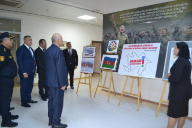 Sentyabrın 19-da “20 sentyabr Dövlət Suverenliyi günü”  münasibətilə Mingəçevir şəhər İcra Hakimiyyəti və YAP şəhər təşkilatı birgə  elmi-nəzəri konfrans keçirib.