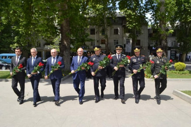 Mingəçevir Polis şöbəsi Ümummilli lider Heydər Əliyevin anadan olmasının 100 illiyinə həsr olunmuş “Müstəqil Azərbaycan Dövlətinin qurucusu,Heydər Əliyev ideyaları əsasında Hüquqi dövlət və Azərbaycan polisinin formalaşması”mövzusunda konfrans keçirib.