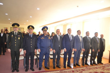 Mingəçevir şəhərində Aprel şəhidlərinin anım günü ilə əlaqədar konfrans keçirilib.