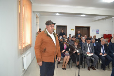Mingəçevir şəhər İcra Hakimiyyətinin başçısı İlham İsmayılovun vətəndaşlarla növbəti səyyar görüşü mart ayının 18-də keçirilib.