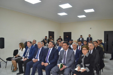 Mingəçevir şəhər İcra Hakimiyyətinin başçısı İlham İsmayılovun vətəndaşlarla növbəti səyyar görüşü aprel ayınin 9-da keçirilib.