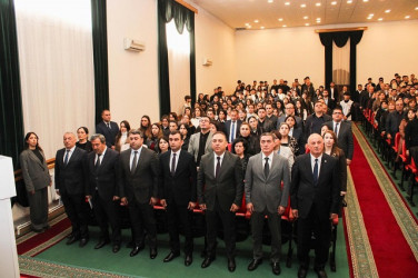 Noyabrın 12-də Konstitusiya günü münasibəti ilə tədbir keçirildi