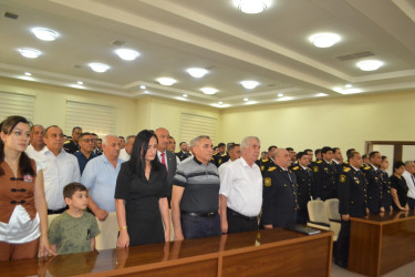 2 iyul Polis Günü Mingəçevirdə qeyd olundu