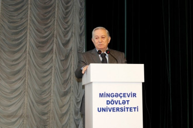 Mingəçevir Dövlət Universitetində “Heydər Əliyev və Azərbaycanda milli intibah dövrü” mövzusunda elmi-praktik konfrans keçirildi.