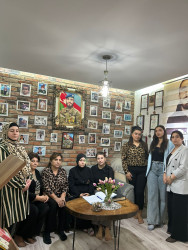 27 sentyabr-"Anım Günü"  ilə bağlı  Mingəçevir  şəhər  Mənzil Təsərrüfatı və Abadlaşdırma İdarəsinin  Mənzil  İstismar Sahələrinin tərbiyəçi müəllimləri İşəhid ailələrini ziyarət etmişlər.