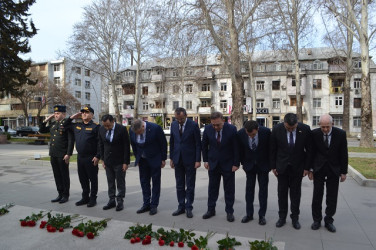 Mingəçevirdə “Şəhərsalma və Memarlıq ili” münasibəti ilə tədbir keçirilib