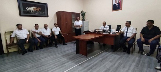 "Konstitusiya və Suverenlik ili" elan olunması ilə bağlı Mənzil Kommunal Təsərrüfatı Kombinatında tədbir keçirilmişdir.