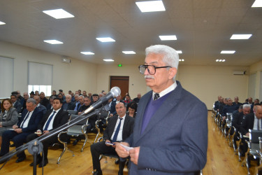 Mingəçevir şəhər İcra Hakimiyyətinin başçısı İlham İsmayılovun vətəndaşlarla növbəti səyyar görüşü may ayının 7- də keçirildi
