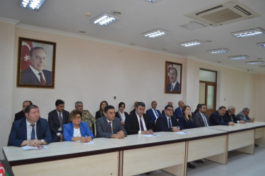 Sentyabrın 19-da “20 sentyabr Dövlət Suverenliyi günü”  münasibətilə Mingəçevir şəhər İcra Hakimiyyəti və YAP şəhər təşkilatı birgə  elmi-nəzəri konfrans keçirib.