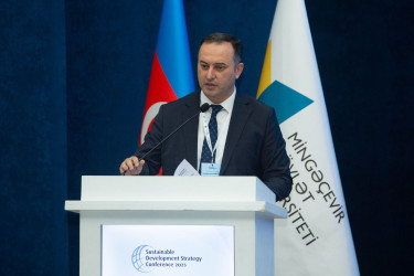 Mingəçevir Dövlət Universitetinin ev sahibliyi etdiyi “Davamlı İnkişaf Strategiyası: Qlobal trendlər, milli təcrübələr və yeni hədəflər” adlı III Beynəlxalq Konfrans öz işinə başlayıb: 20 ölkənin alim və tədqiqatçıları Mingəçevirdə
