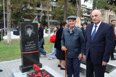 ANIM GÜNÜ mingəçevirlilər şəhidlərin məzarlarını ziyarət etdilər