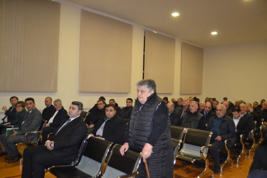 Dekabrın 4-də Mingəçevir şəhər İcra Hakimiyyətinin başçısı İlham İsmayılovun vətəndaşlarla növbəti səyyar görüşü keçirilib.