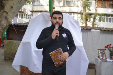 Mingəçevir 1 ci Qarabağ müharibəsi şəhidi İlyas Mayılovun adının əbədiləşməsi üçün yaşadığı binanın qarşısında  xatirə bulağının  açılışı olub.