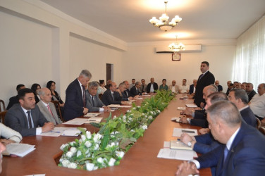 May ayının 20-də Mingəçevir Şəhər İcra Hakimiyyəti başçısı yanında Şuranın növbəti iclası keçirilib.