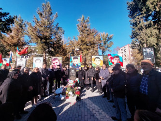 22 noyabr 2023-cü il tarixdə Vətən müharibəsi şəhidi Rüstəm Məmmədovun  məzarı ziyarət edildi