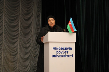 Mingəçevir Dövlət Universitetində “Qarabağ Azərbaycandır – Zəfərin sədası” adlı ədəbi-bədii tədbir keçirilib.