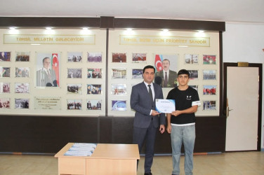 Mingəçevir Turizm Kollecində “2025-ci ilin Konstitusiya və Suverenlik İli” elan edilməsi ilə bağlı tədbirlər planı çərçivəsində dama və şahmat idman növləri üzrə yarışlar keçirilib.