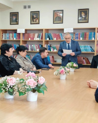 13 nömrəli tam orta məktəbdə “Antikorrupsiya davranış modelinin formalaşdırılması” mövzusunda tədbir keçirilib