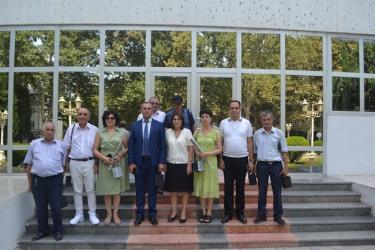 MİNGƏÇEVİRDƏ AZƏRBAYCAN MİLLİ MƏTBUATININ 150 İLLİK YUBİLEYİ MÜNASİBƏTİ İLƏ TƏDBİR KEÇİRİLİB