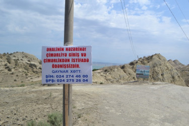 Mingəçevir şəhər çimərliyi və körfəzlərində reydlər aparılmışdır