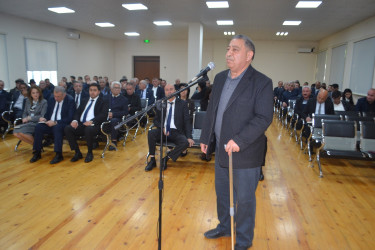 Mingəçevir şəhər İcra Hakimiyyətinin başçısı İlham İsmayılovun vətəndaşlarla növbəti səyyar görüşü may ayının 7- də keçirildi