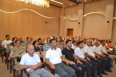 Mingəçevir şəhərində “Konstitusiya və Suverenlik İli” çərçivəsində tədbirlər 02 sentyabr 2025-ci il tarixdə də  davam etdirilib.