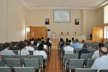 “Qərbi Azərbaycan irsi” kitabının l cildinin növbəti təqdimat mərasimi keçirilib.