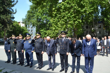 Mingəçevirdə Ulu öndər Heydər Əliyevin əziz xatirəsi dərin ehtiramla yad edilmişdir
