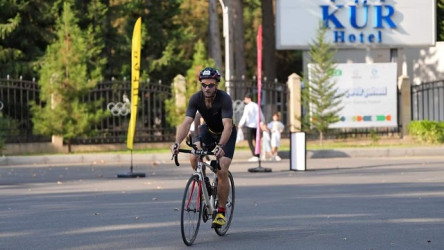 Mingəçevir şəhərində triatlon üzrə Azərbaycan çempionatı keçirilib