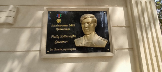 zərbaycan Respublikasının Milli Qəhrəmanı Şəhid Natiq Qasımovun adına yaradılacaq parkda abadlıq -quruculuq işlərinə başlanmışdır.