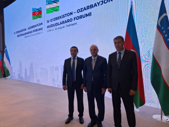 Özbəkistan–Azərbaycan Regionlararası Forumu keçirilib.