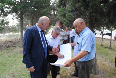 Yeni istirahət zonasının salınmasına start verildi