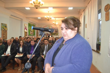 Mingəçevir şəhər İcra Hakimiyyətinin başçısı İlham İsmayılovun vətəndaşlarla növbəti səyyar görüşü aprel ayının 10-da keçirildi.