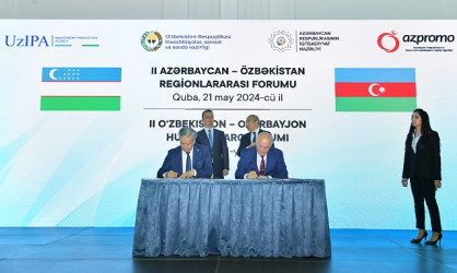 2-ci Azərbaycan-Özbəkistan Regionlararası Forumu  keçirilib. Mingəçevir və Namanqan şəhərlərinin qardaşlaşması barədə sazişlər imzalanıb.