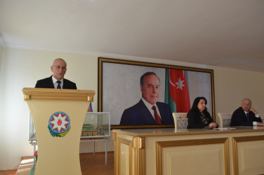 Mingəçevir şəhərində Aprel şəhidlərinin anım günü ilə əlaqədar konfrans keçirilib.