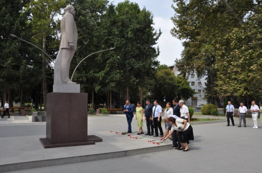 MİNGƏÇEVİRDƏ AZƏRBAYCAN MİLLİ MƏTBUATININ 150 İLLİK YUBİLEYİ MÜNASİBƏTİ İLƏ TƏDBİR KEÇİRİLİB