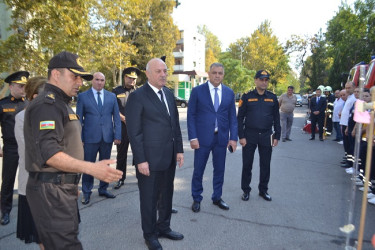 Mingəçevir şəhərində mülki müdafiə məşqi keçirilib