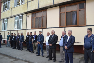 Mingəçevir 1 ci Qarabağ müharibəsi şəhidi İlyas Mayılovun adının əbədiləşməsi üçün yaşadığı binanın qarşısında  xatirə bulağının  açılışı olub.
