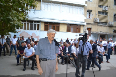 Mingəçevir şəhər İcra Hakimiyyətinin başçısı İlham İsmayılovun sakinlərlə növbəti səyyar görüşü sentyabr  ayının 19-da energetiklər yaşayış massivində keçirildi