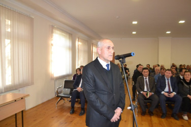 Mingəçevir şəhər İcra Hakimiyyətinin başçısı İlham İsmayılovun vətəndaşlarla növbəti səyyar görüşü aprel ayının 3-də  keçirilib.