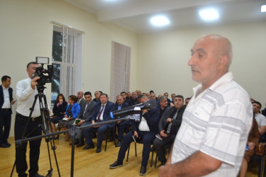 Mingəçevir şəhər İcra Hakimiyyətinin başçısı İlham İsmayılovun növbəti səyyar görüşü sentyabrın 25-də Ü.Hacıbəyov adına 11 illik musiqi məktəbinin akt zalında keçirilib.