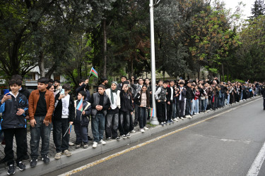 Ümummilli Lider Heydər Əliyevin 103-cü ildönümünə həsr olunan avarçəkmə və kanoe üzrə “Prezident Kuboku 2026” beynəlxalq reqatasının paradı təşkil edilib.