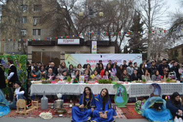 Mart ayının 19-da Mingəçevirdə Novruz Bayramı münasibətilə ümumşəhər tədbiri keçirilib.
