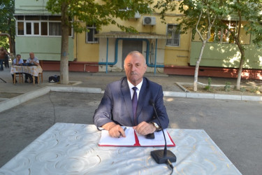 Mingəçevir şəhər İcra Hakimiyyətinin başçısı İlham İsmayılovun vətəndaşlarla növbəti səyyar görüşü iyul ayının 8-də energetiklər yaşayış massivində Cəmil Əliyev küçəsindəki 17 saylı binanın qarşısında keçirilib.