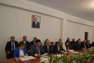 16 aprel tarixində Mingəçevir Şəhər İcra Hakimiyyəti başçısı yanında Şuranın növbəti iclası keçirilib.