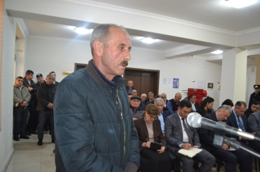 Mingəçevir şəhər İcra Hakimiyyətinin başçısı İlham İsmayılovun vətəndaşlarla növbəti səyyar görüşü mart ayının 18-də keçirilib.